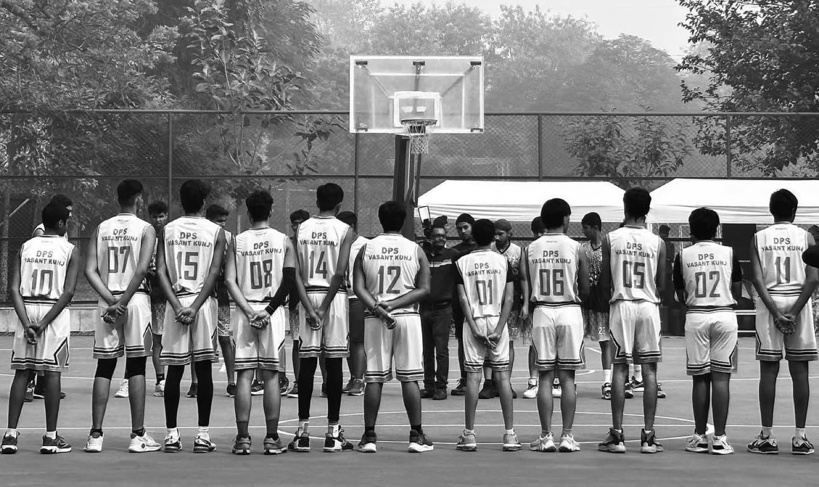 Basketball team lineup